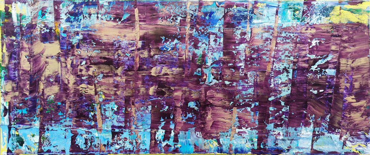 Olaf Trier_2024 Nr. 32_30 x 70cm_Ölfarbe auf Leinwand