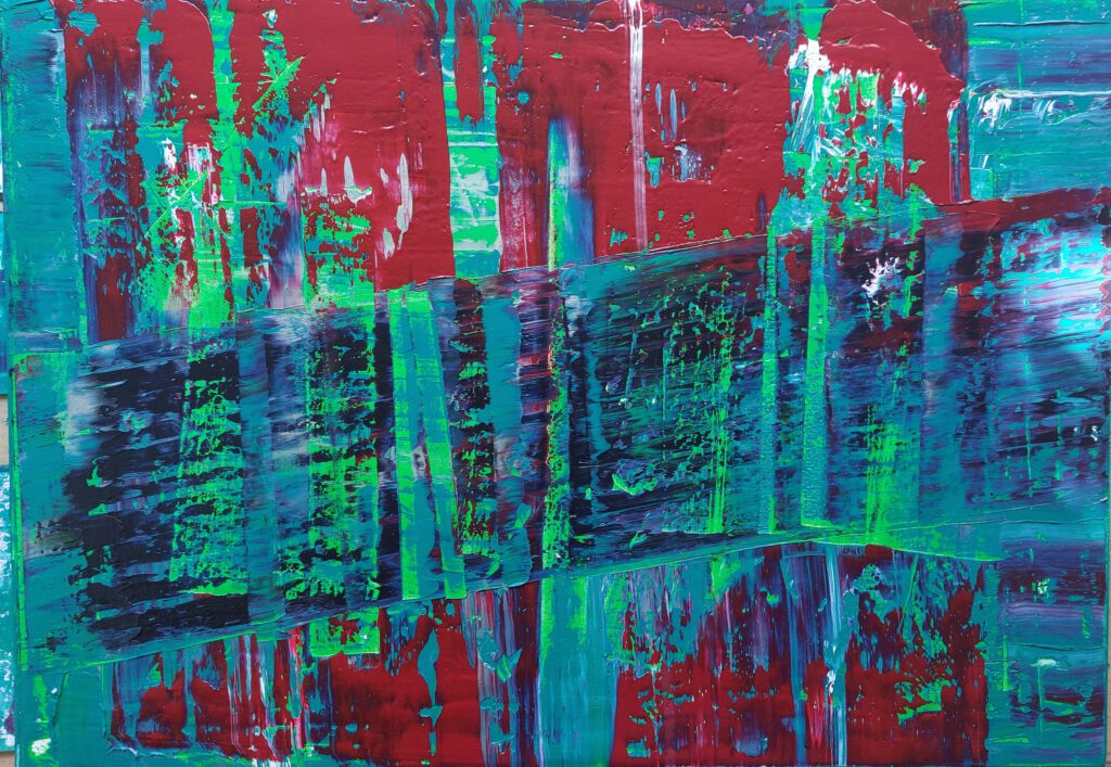 Olaf Trier_2025 Nr. 42_50 x 70 cm_Ölfarbe auf Leinwand