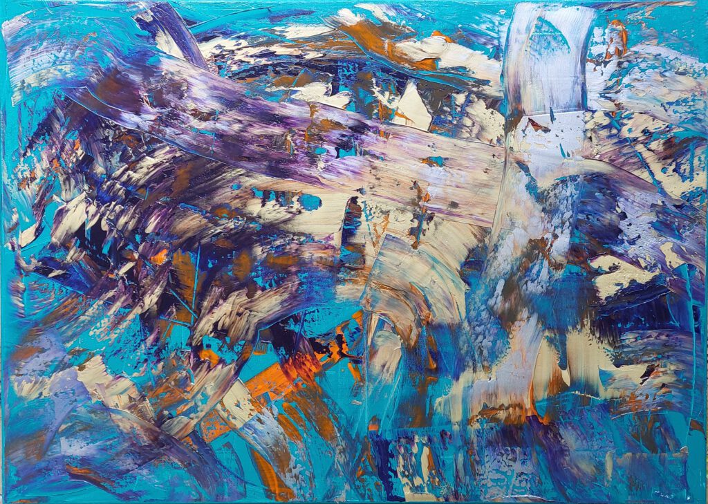 Olaf Trier_2025 Nr. 46_50 x 70 cm_Ölfarbe auf Leinwand